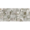 Zyx Amazonia Vloer- en wandtegel met decor 14x14cm 9mm gerectificeerd R9 porcellanato Grey SW795693