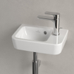 Villeroy & Boch O.novo fontein 1 kraangat rechts met overloop 36x25cm wit SW445846