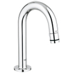 GROHE Euro fonteinset 37x18cm 1 kraangat zonder overloop gebogen chromen kraan sifon afvoerplug fontein Rechthoek wit SW657317