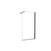 Wiesbaden Graffic inloopdouche 1200 x 2000 x 10 mm nano safety glass folie helder glas/mat zwart SW108639