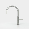 Quooker NL Fusion round kokendwaterkraan opbouw uitloop draaibaar met Combi+ reservoir & Cube reservoir RVS SW299811