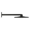 GroheRainshower SmartActivehoofddoucheset m. 2 straalsoortenØ31cmm. douchearm wandmontage 43cmphantom black SW901435