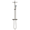 GROHE Euphoria XXL Regendoucheset Opbouw - hoofddouche 31cm - handdouche rond - brushed hard graphite SW98857