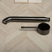 GROHE Essence New Wastafelkraan Inbouw - uitloop 18.3cm - M-size - brushed hard graphite SW97505