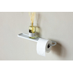 Brabantia MindSet Toiletrolhouder - 44x11x5cm - plankje - zonder klep - mineral fresh wit SW721503