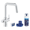 Grohe Blue pure start keukenmengkraan met filterfunctie U-uitloop chroom SW878370