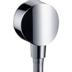 Hansgrohe Raindance select e 300 2jet hoofddouche wand + Hansgrohe Croma Select E PorterS badset + Axor Fixfit muuraansluitbocht chroom - OUTLET UDEN STORE33141