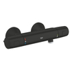 GROHE Precision Trend QuickFix Douchekraan - thermostatisch - met glijstangset - HOH 12cm - matte black (zwart) SW1177075