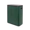 Brabantia Bo Touch Bin Afvalemmer - 2x30 liter - 2 kunststof binnenemmers - pine green SW1117298