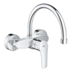 GROHE Eurosmart Keukenkraan - hoog - draaibare uitloop - inbouw - chroom SW536493