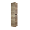 HR badmeubelen Hoge Kast - 35x35x170cm - 2 deuren - linksdraaiend - greeploos - natuur eiken SW232820