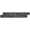 SAMPLE Kerabo Wandtegel steenstrip Rock Black Natuursteen look Mat Zwart SW736210