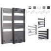 Sanicare recht designradiator 172x60cm inox look SW391