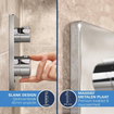 GROHE QuickFix Precision Thermostat Perfect inbouw douchesysteem met Vitalio Comfort 250 hoofddouche chroom SW1120187