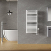 Wiesbaden Elara elektrische radiator Smart WiFi 118,5 x 60 cm glans wit OUTLETSTORE STORE35047