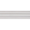 Vtwonen Tegels Rib Wandtegel - 13x45cm - 9mm - Witte scherf - Blanco Multitono (Wit) SW1174871