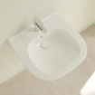 Villeroy & Boch O.novo Vita wastafel Vita met 1 kraangat met overloop 55x55cm wit 1025053