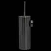 Haceka Kosmos Toiletborstelset - wandmodel - grafiet gunmetal SW654107