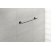 Duravit Starck T Handdoekhouder - 61cm - zwart mat SW297079