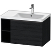 Duravit D-Neo wastafel met wondergliss 80x48x17cm 1 kraangat rechthoek Keramiek Wit SW640466