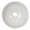 Plieger Mini Round waskom - 26x26x12cm - glans wit SW238003