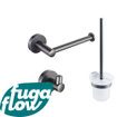 FugaFlow Eccelente Acces toiletset 3-delig Gunmetal PVD SW1123866