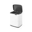 Brabantia Bo Afvalemmer - 7 liter - kunstof binnenemmer - wit SW1026536