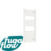 FugaFlow Eccelente Acces badkamer radiator 60x120cm recht middenaansluiting 561watt wit SW1123349