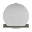 Mondiaz SPOT Badkamerspiegel - rond 120cm - spiegelplanchet - kleur Army SW1235491