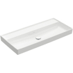 Villeroy & Boch Collaro meubelwastafel 100x47cm zonder overloop zonder kraangaten wit SW358323