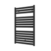 Plieger Vela designradiator horizontaal 1120x660mm 635W zwart grafiet (black graphite) 7252595