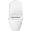 Duravit Starck 3 WC-zitting - 37x43.1x4.3cm - softclose & quickrelease - Kunststof - glans wit 0290272
