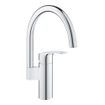 GROHE Eurosmart Keukenkraan - hoog - draaibare uitloop - chroom SW536486