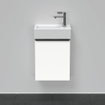 Duravit D-Neo wastafelonderkast 36.4x44x22.2cm Linksdraaiend 1 deur wit Mat SW640545