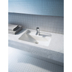 Duravit Starck 3 inbouwwastafel - 52.5x40cm - 1 kraangat - met overloop - wit 0313866