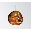 Njoy Hanglampglas met E27 fitting IP20 met 4W lamp 20x20cm LED verlichting gold SHOWROOMMODEL SHOW22327