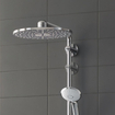 GROHE Euphoria smartcontrol Regendoucheset Opbouw- hoofddouche 31cm - handdouche rond - chroom OUTLETSTORE STORE31954