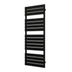 Plieger Genua M designradiator horizontaal middenaansluiting 1520x550mm 800W mat zwart SW225745