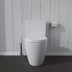 Duravit ME by Starck duoblokpot diepspoel vario zonder reservoir 37x65cm met wondergliss wit SW84188