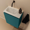 MONDIAZ TURE-DLUX 40cm toiletmeubel Smag. EDEN wastafel Opalo positie links. Zonder kraangat. SW1104546