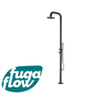 FugaFlow Buitendouche - vrijstaand - RVS 316 - regendouche - handdouche - mat zwart SW890159
