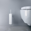 Clou Flat toiletborstelgarnituur 8x35cm wandmodel Wit mat SW86600