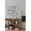 Umbra Hangup fotolijst 81x102x3cm met 30 knijpers horizontaal/verticaal Mdf wit SW539461