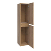 BRAUER Joy badkamerkast - 160x35x35cm - met 2 deuren greeploos links- of rechtsdraaiend Forest Tan OUTLETSTORE STORE33874
