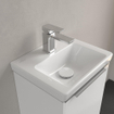Villeroy & Boch Subway 3.0 fontein 37x30.5x13.5cm met 1 kraangat zonder overloopgat Wit Ceramic+ SW701248