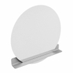 Mondiaz SPOT Badkamerspiegel - rond 100cm - spiegelplanchet - kleur Plata SW1235585