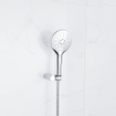 Fortifura Calvi Handdouche - ø12cm - rond - 3 standen - chroom SW496814