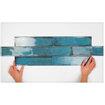 Cifre Ceramica Alchimia wandtegel - 7.5x30cm - Rechthoek - 8.6mm - Alchimia Blue SW159345