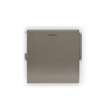 Brabantia Classic Toiletrolhouder - met klep - classic platinum SW237220