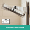 Hansgrohe Pulsify showerpipe 26cm 2jet eco planchet 40cm chroom SW651014